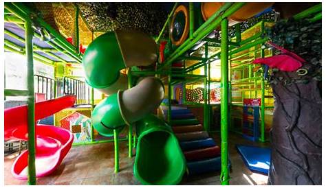 Área infantil de Pizza Grizzly - Restaurantes con juegos para niños en