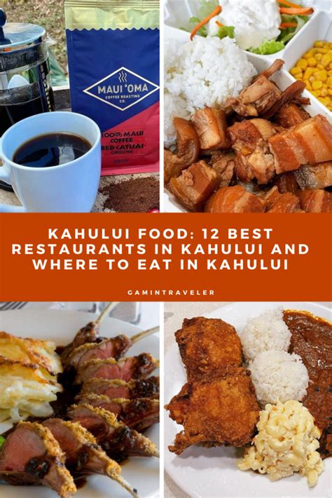 restaurants in wailuku and kahului