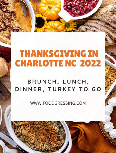 restaurants open on thanksgiving 2022 charlotte nc