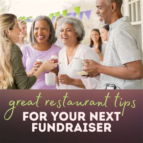 restaurants that do fundraisers