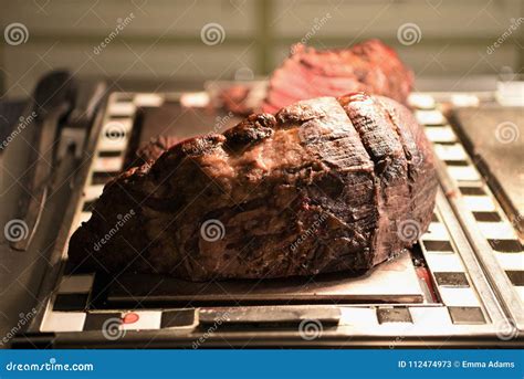 Resting Cooked Beef Joint