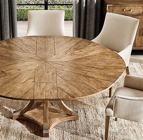 Restoration Hardware Extendable Round Dining Table