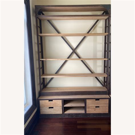 restoration hardware ladder shelves