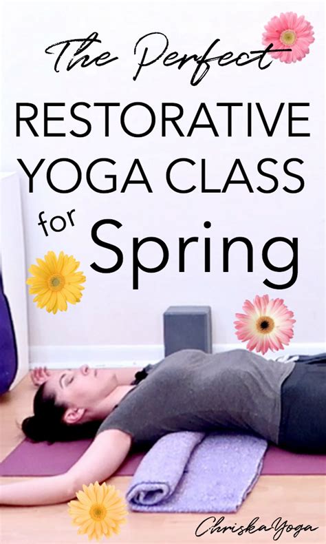 restorative yoga for spring