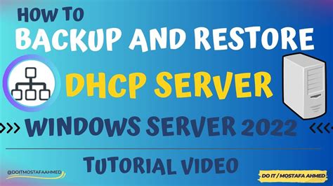 restore dhcp reservations from backup