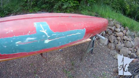 COLEMAN 12FT FIBERGLASS CANOE