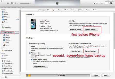 Restore Iphone From Backup Forgot Password