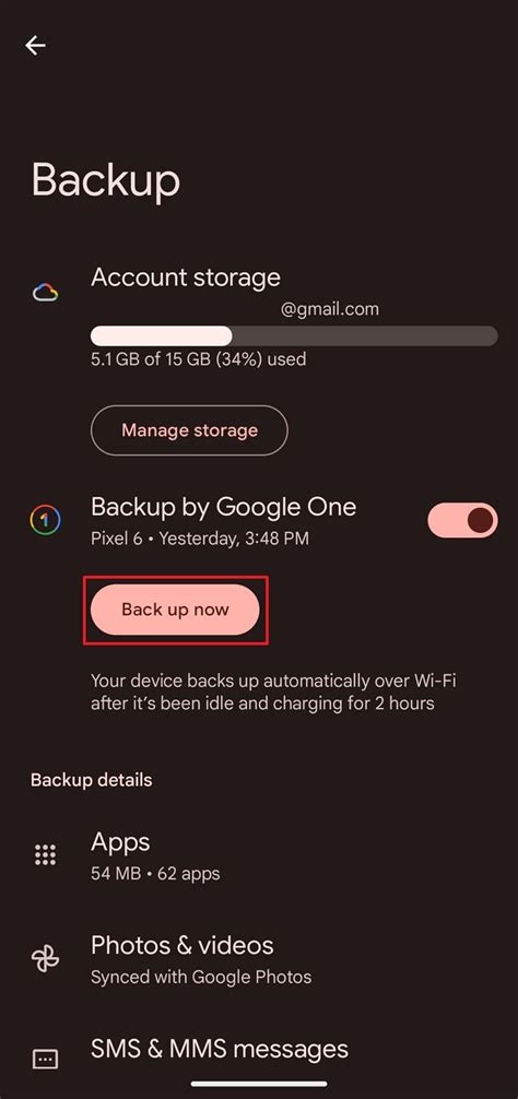 restore pixel from backup after setup