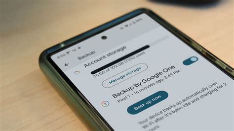 restore pixel from google one backup
