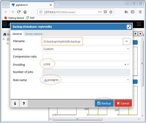 restore postgres database from backup pgadmin