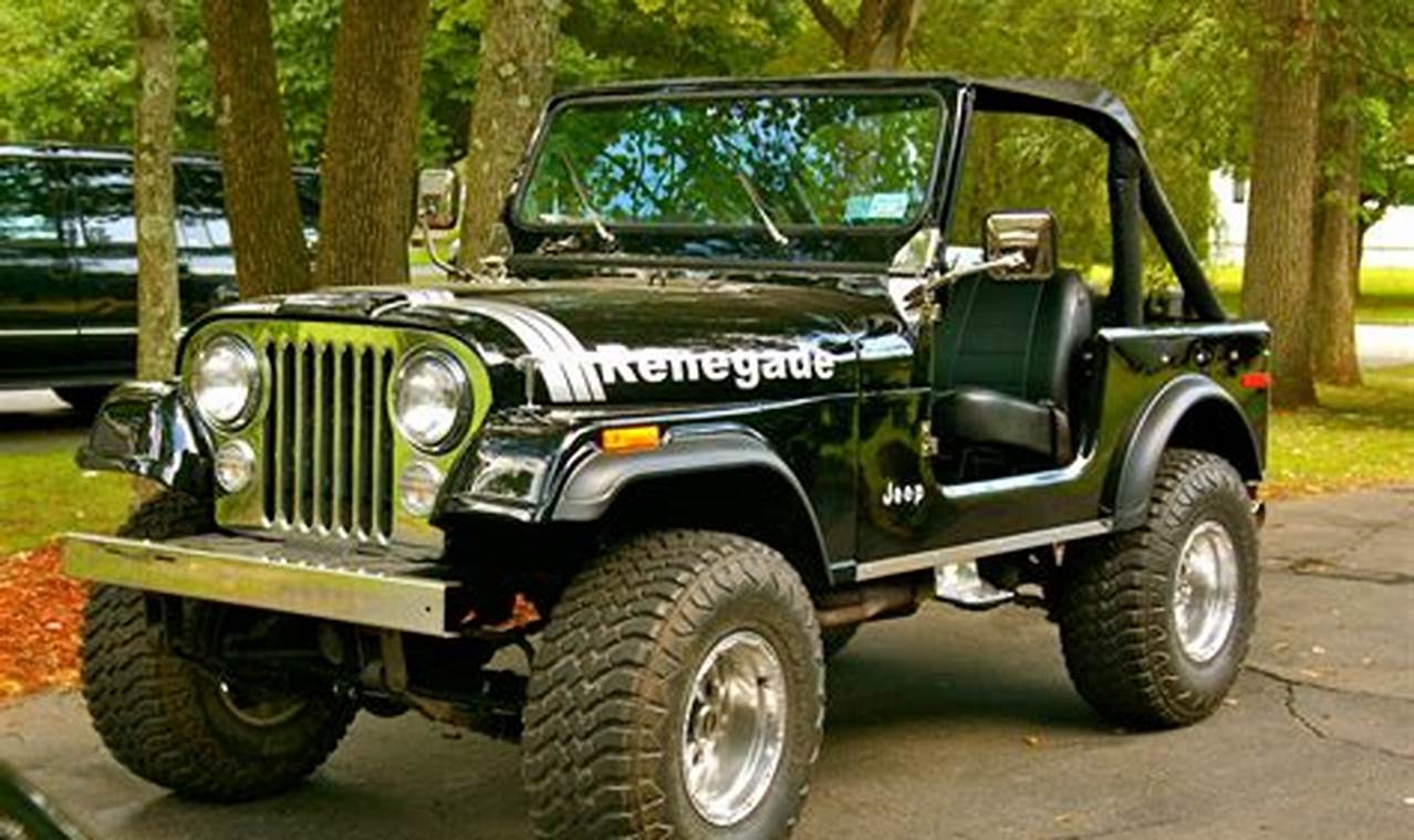 restored jeep cj7 for sale