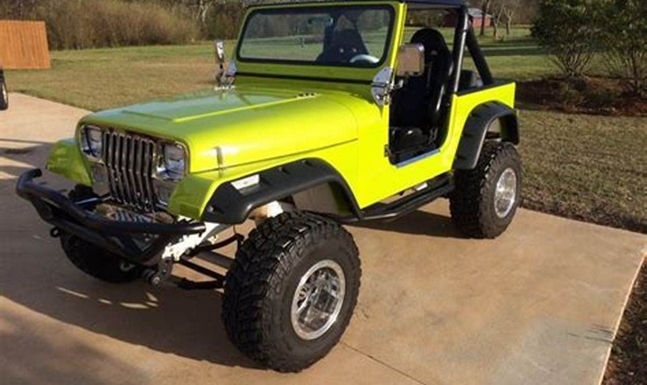 restored jeep wrangler for sale