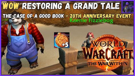 Wow Restoring A Grand Tale Case of a Good Book 20th Anniversary Event YouTube
