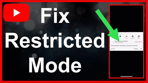 How To Fix YouTube Restricted Mode Has Hidden Comments For This Video 2024 YouTube
