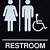 restroom sign images free