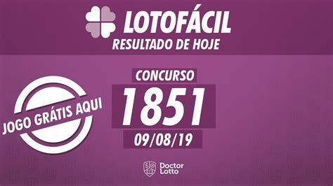 resultado da lotofacil 2019