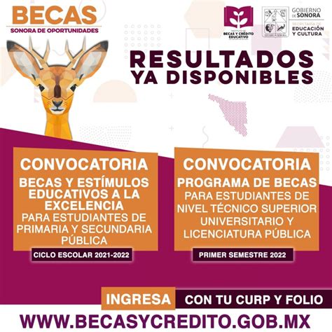 resultados de becas 2023 sonora