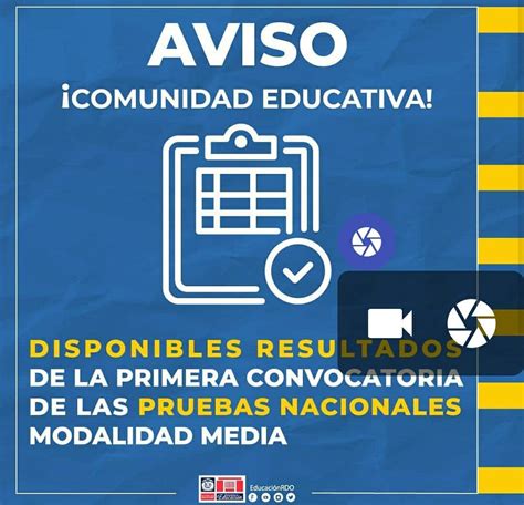 resultados de pruebas nacionales 2019