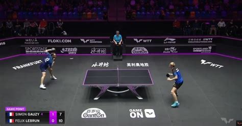 resultados tenis de mesa en vivo