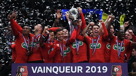 resultat psg rennes coupe de france