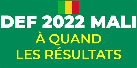 results of the def 2023 by name in mali
