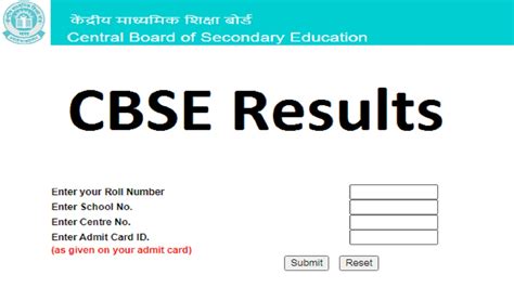 results.cbse.nic.in cbseresults.nic.in