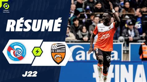 resume lorient strasbourg 2023