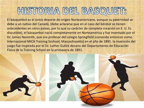 resumen de la historia del basquet