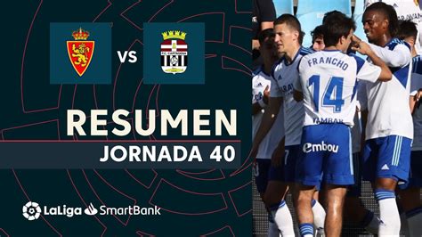 resumen real zaragoza cartagena