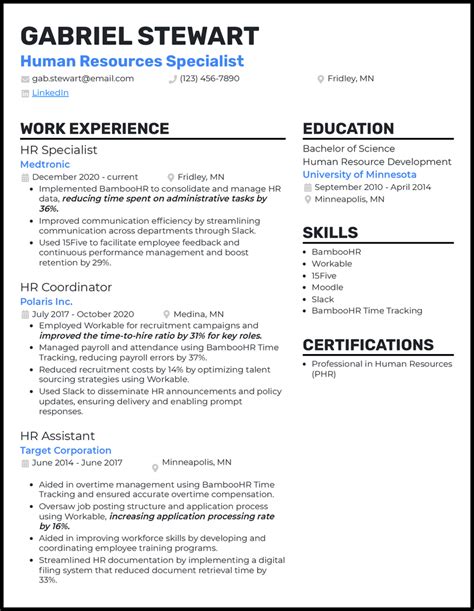 Best Resume Designs 2025 Kara Underhill