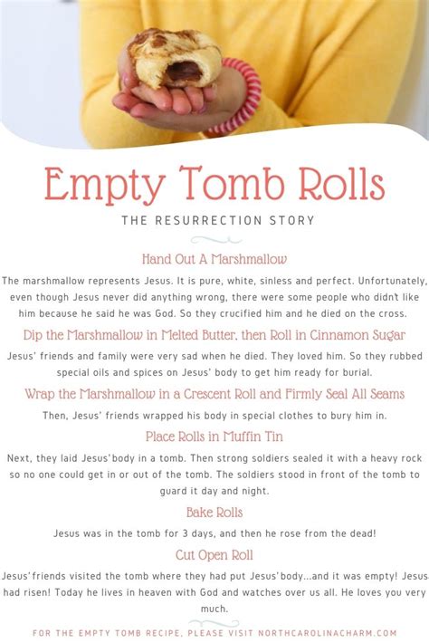 Empty Tombs/Resurrection Buns Easter recipes, Food
