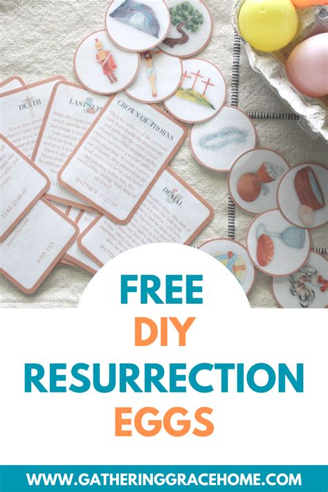 Resurrection Eggs Printable Lds