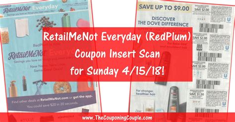 Retailmenot Coupon Insert Printable