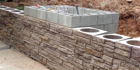 Retaining Wall Block Veneer