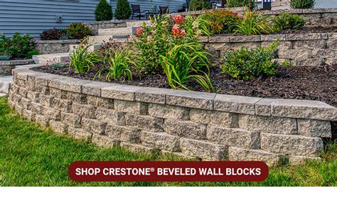 retaining wall blocks menards