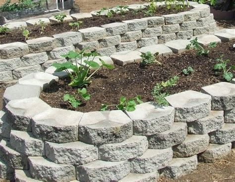 Retaining Wall Blocks Raised Bed