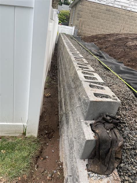 Retaining Wall Property Line