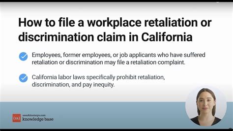 retaliation laws in california