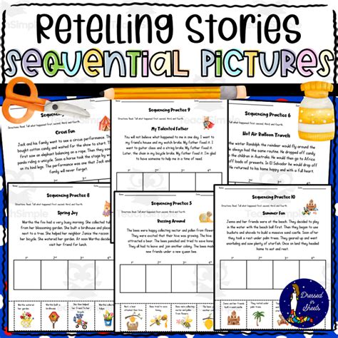 Retelling In Sequential Order Printable