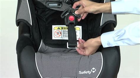 re-threading a Safety 1st car seat harness