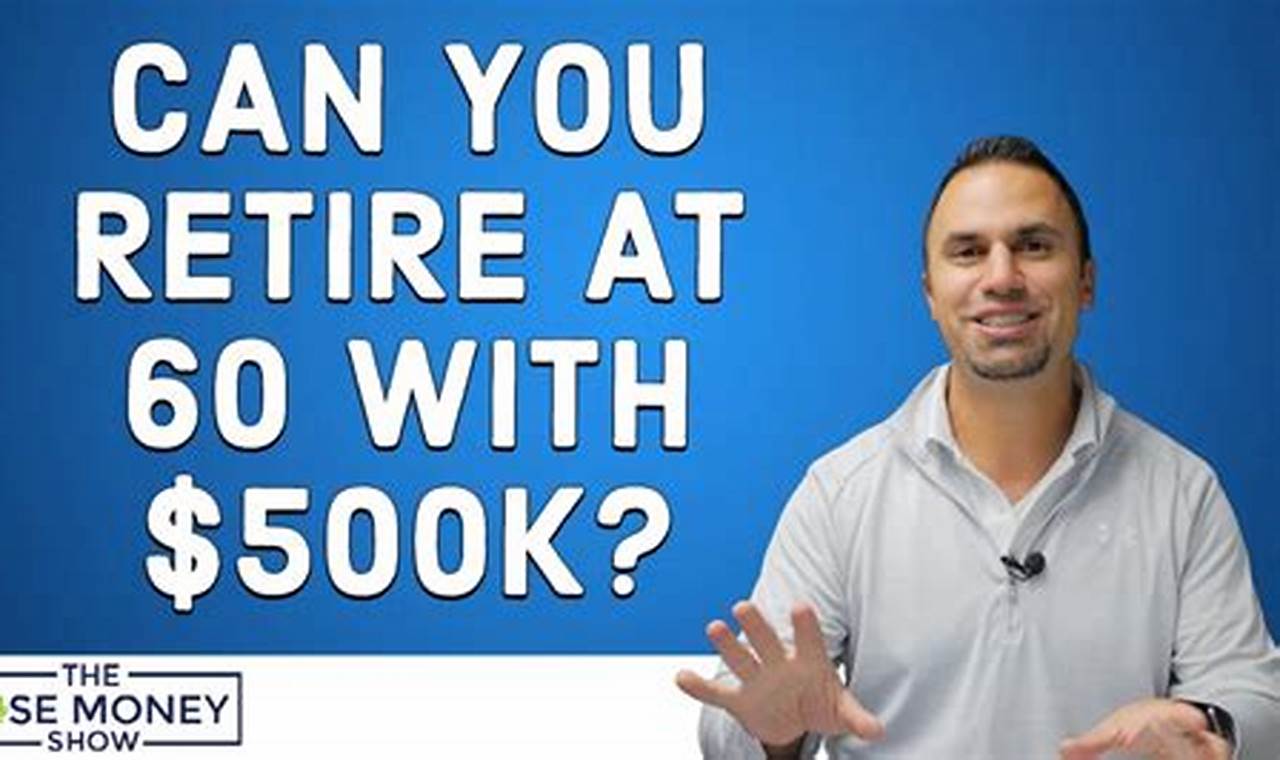 How to Retire with 500k: A Comprehensive Guide