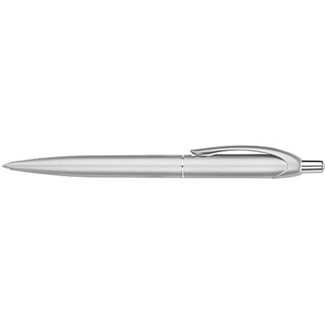 Retractable Ballpoint Pen Silver