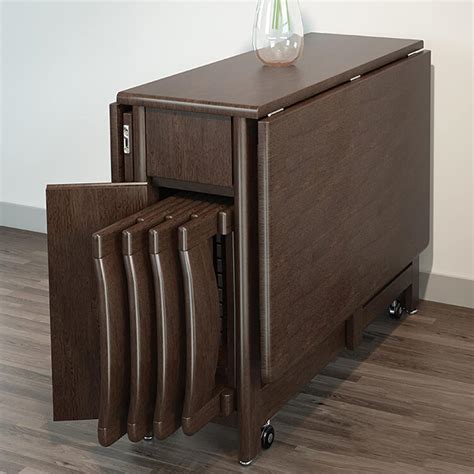 retractable dining room table