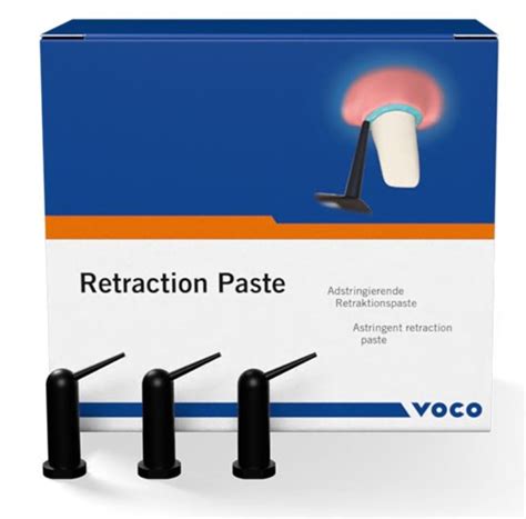 Retraction Paste And Caps Are