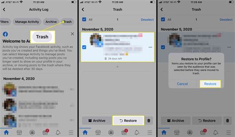 Retrieve A Deleted Post On Facebook