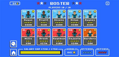 I finally did it! The greatest Retro Bowl team ever. And 14m to spare