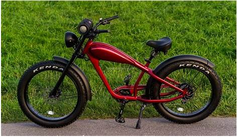 Urban Cruiser Electric Bike Adults City 48V Retro Fat Ebike