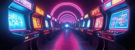 retro arcade atmosphere