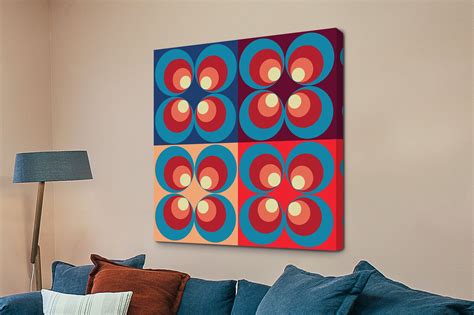 retro canvas artwork