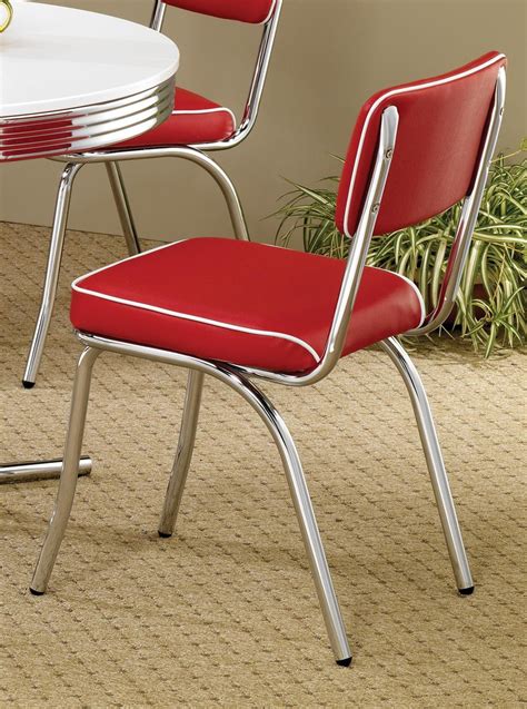retro chrome chairs